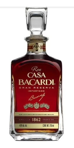 Ron Casa Bacardi  750cc 8 Años