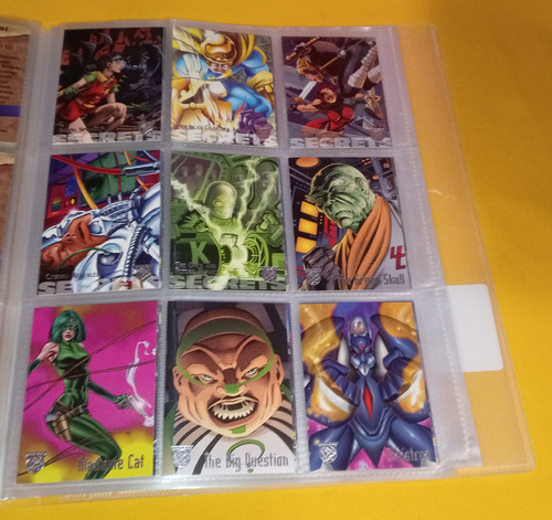 Amalgam Marvel Dc Coleccion Base 90 Tarjetas Fleer Skybox (Usado)