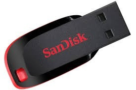 Pendrive Sandisk 16gb Cruzer Blade Blister Sellado