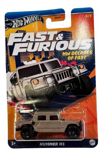 Hotwheel Hummer H1 Fast&furious Pieza 5/5