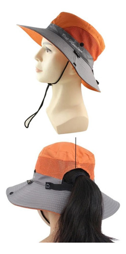 Sombrero De Sol Impermeable Upf 50 Para Pesca Unisex