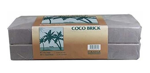 Canna Coco Ladrillo 40l Naturales De La Planta Ampliable Med