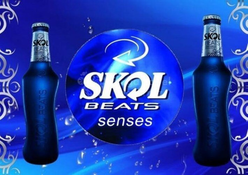 Cerveja Skol Beats Senses Long Neck 269ml 6 Unidades
