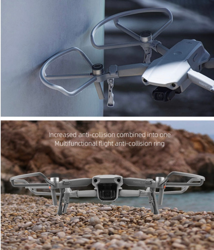 Imagen 5 de 10 de Dji Air 2s Protector De Hélices Con Tren De Aterrizaje