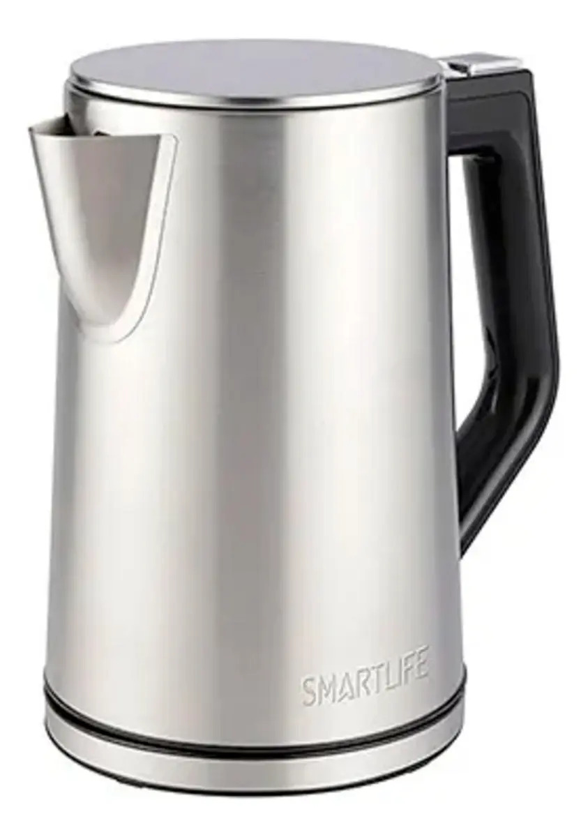 Pava Eléctrica Smartlife Sl-ekd1520 1.7l Inox Digital Color Plateado
