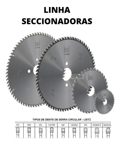 Jogo De Serra Leitz Liptus Seccionadoras Primex/fit Tecmatic