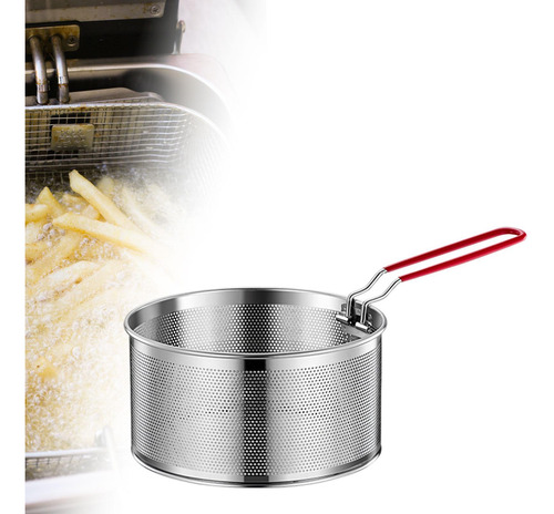 Cesta Para Freír De Acero Inoxidable, Red 20 Centímetros