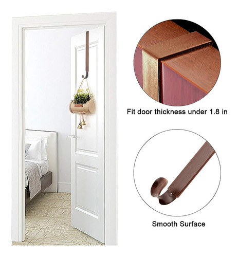 ~? Myfolrena Wreath Hanger Colgador De Corona De Puerta Ajus