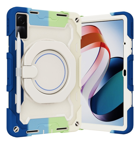 Funda De Pc Armor Azul Colorida Para Xiaomi Redmi Pad