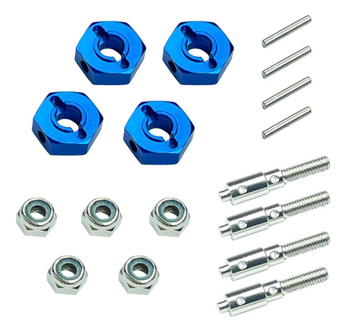 Adaptador De Cubo Hexagonal De Rueda De 12mm Para Coche Rc