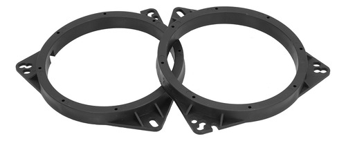2 Anillos Espaciadores Para Altavoces De Coche, Color Negro