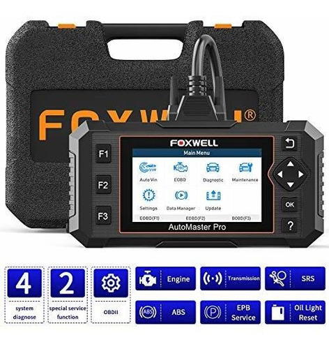 Escaner Diagnóstico Automotriz Foxwell Nt614e-b Con Cable