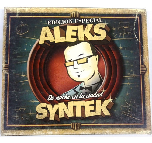 Aleks Syntek De Noche En La Ciudad Edición Especial Dvd + Cd