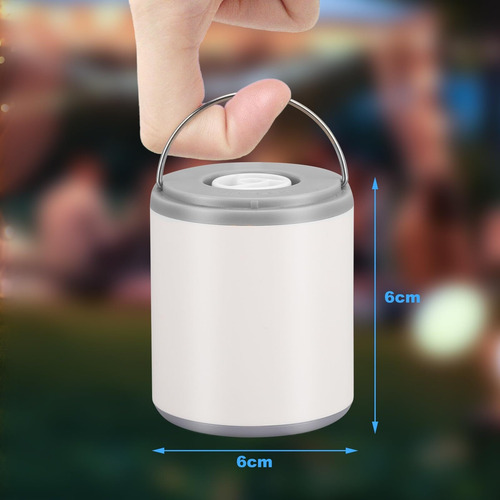 Bomba De Aire Portátil Recargable Usb Con Linterna-caqui