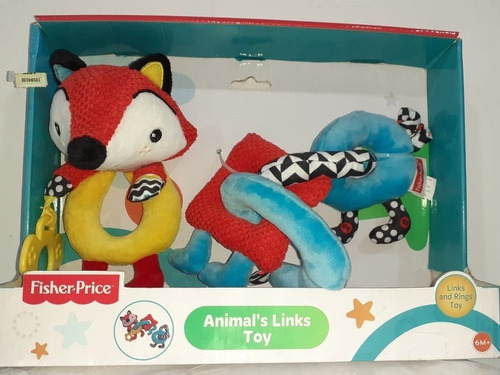Sonajero Fisher Prince Animals Links Toy - King Baby