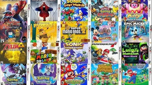 Juegos De 3ds En Sd De 32 Gb Y Liberación Incluida, La Mejor