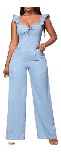 Braga Overol Jeans Enterizo Shein Xl