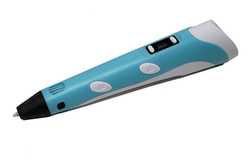 Lápiz 3d Impresora Modelado Plastico Lcd + Filamentos Azul