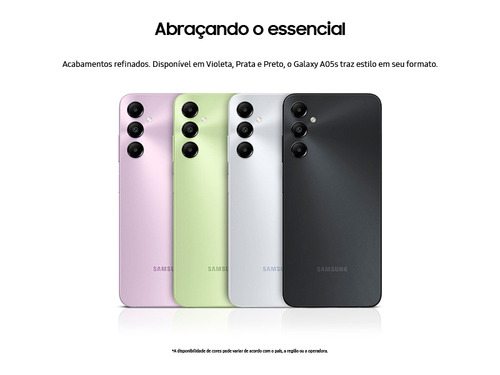 Samsung Galaxy A05s Dual SIM 128 GB Preto 6 GB RAM - Excelente (Recondicionado)
