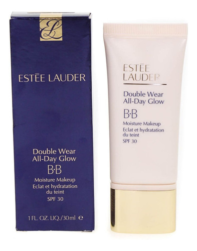 Base de maquillaje líquida Estée Lauder Double Wear all day glow bb tono nude - 30mL