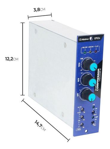 Mini Compressor Série 500 Alctron Cp52a Acoplável Sj