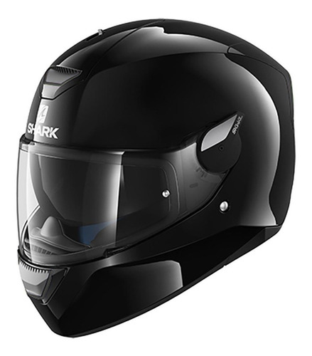 Capacete Shark D Skwal Blank Blk Brilho 58/60