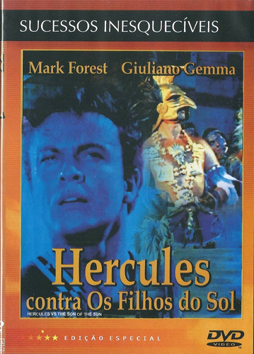 Dvd Hércules Contra Os Filhos Do Sol 1964 - Edição Especial