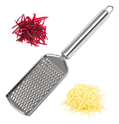 Pack X 10 Ralladores Mango Cítricos Queso Acero Inox 25cm