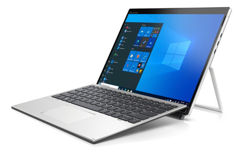 Notebook HP Elite X2 G8 plateada táctil Intel Core i5 1145G7  16GB de RAM 256GB SSD, Intel Iris X 1920x1200px Windows 11 Pro