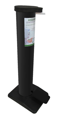 Imagem 6 de 6 de Totem Dispenser Discreto Álcool Gel Recarregavel 1 Litro