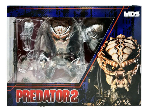 Mezco Mds Predator 2 Deluxe City Hunter