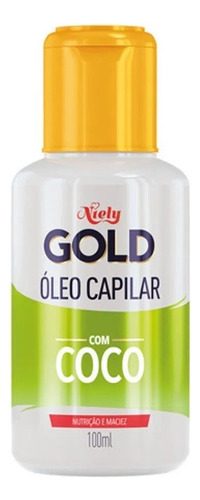 Óleo Capilar Niely Gold Hidratação Milagrosa Água De Coco