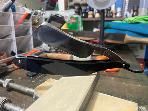 Navaja Barbera Riga Razor 7/8 (22-23mm) Naranja