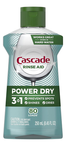 Cascade Platinum 3en1 Abrillantador Para Lavavajillas 250ml