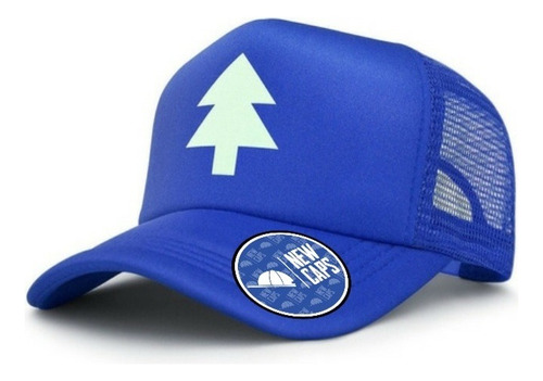 Gorra Gravity Falls Trucker Fluroscente Dipper New Caps