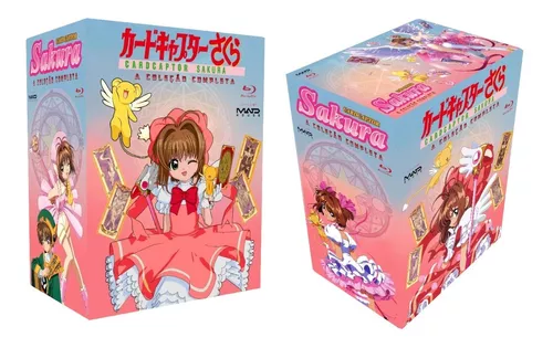 Box Dvd Sakura Card Captor + Sakura Clear Card + Filme + Ova