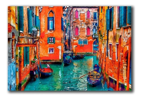 Cuadro Venecia Colores M