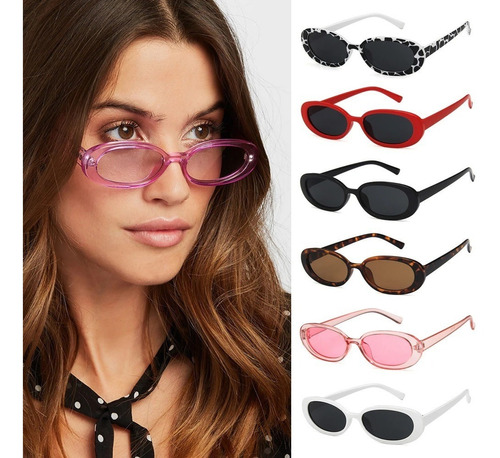 Gafas De Moda Retro Ovaladas Tendencia Casuales Fashion