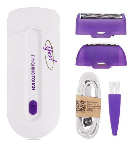 Depiladora Usb Facial Cuerpo Piernas Y Accesorios Recargable