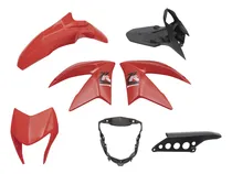 Comprar Kit De Plasticos Completo Zanella Zr150\u002F200 Rojo Mtc