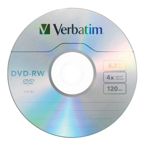 Verbatim Dvd-rw 4.7gb 120min