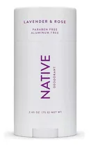 Comprar Desodorante Native Lavanda Y Rosa Sin Aluminio Importado