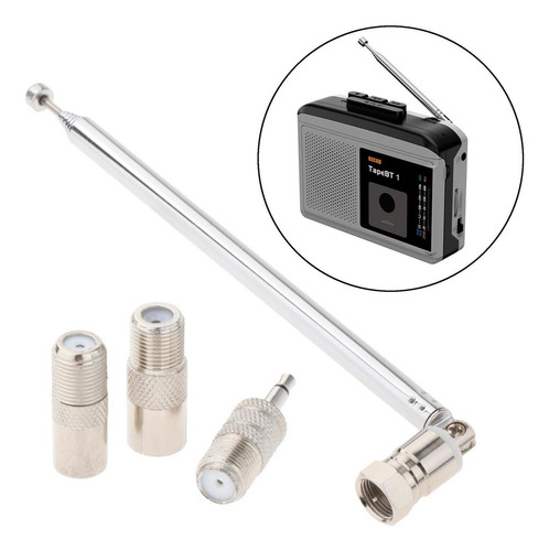 Conector De Enchufe Macho Tipo F De Antena Telescópicaae