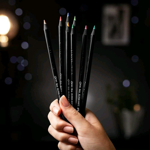 Imagen 4 de 5 de Lapices De Colores Eco Faber Castell Supersoft X 50 Unidades