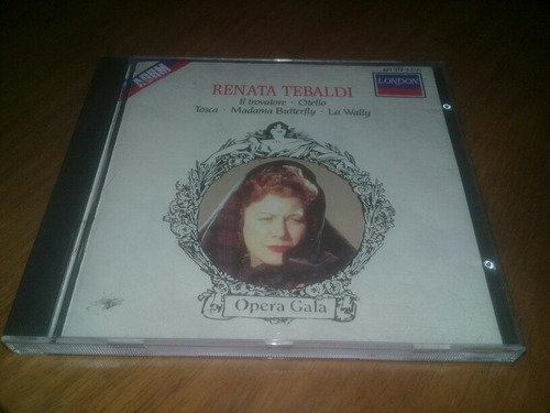 Renata Tebaldi Il Trovatore Otello Tosca Madama Butterfly Cd