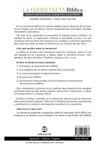 La Inerrancia Biblica - Messmer Y Hutter