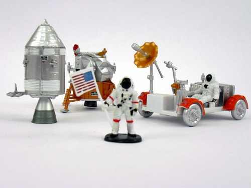 Kit Juguete Plastico Para Niño Diseño Lunar Rover New Ray