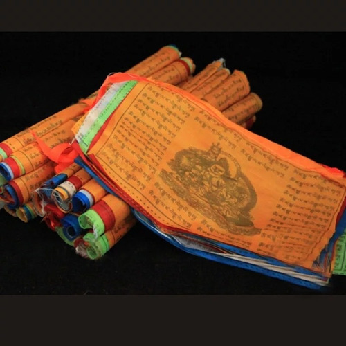 Imagen 4 de 7 de 4 Rollos Banderas Tibetanas