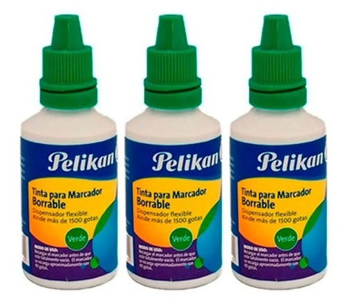 Tinta Recarga Marcador Pizarra Pelikan 30ml. 23 Negro