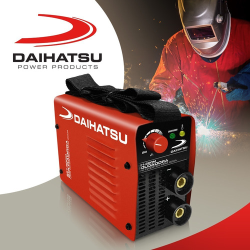 Soldadora Daihatsu S21-200m Mini Inverter Mma 200a